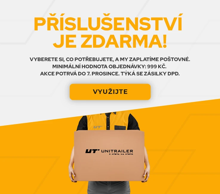 Příslušenství je zdarma