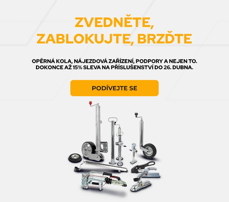 Zvedněte, zablokujte, brzďte